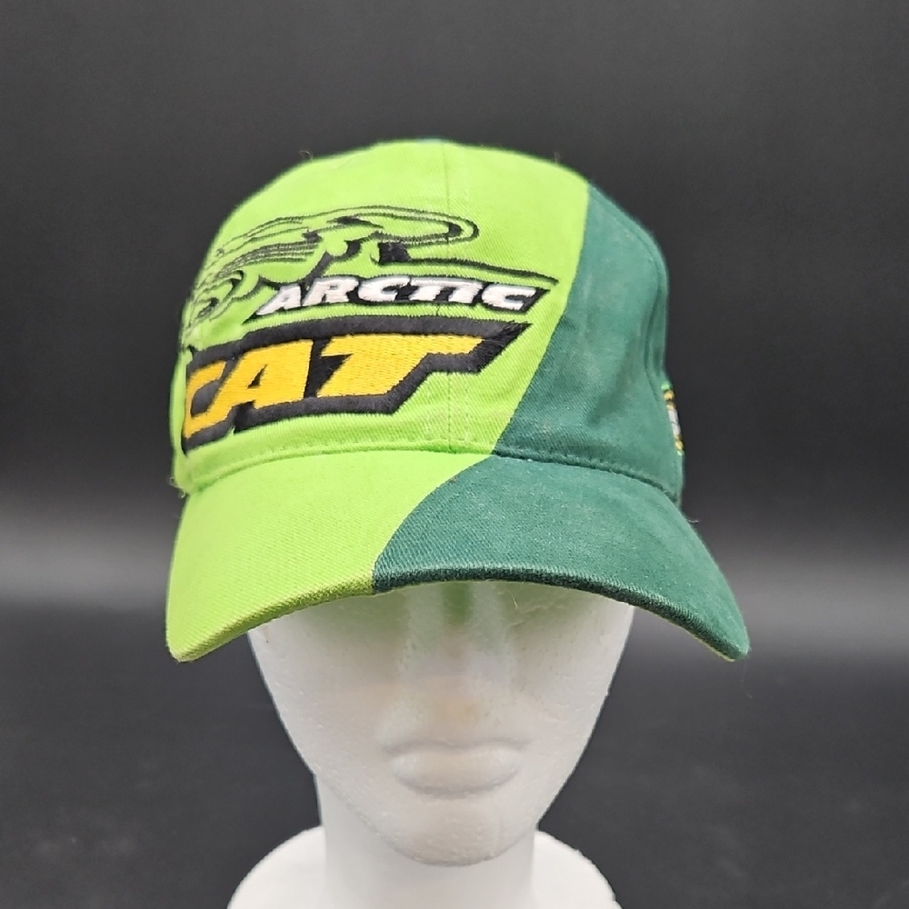 Arctic Cat Hat Cap Snowmobile 1990s Vintage Winter Snow
